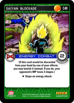 EVO-C49 Saiyan Blockade