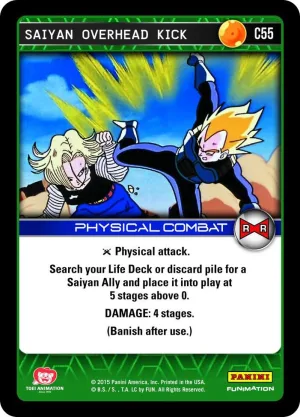 EVO-C55 Saiyan Overhead Kick
