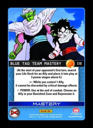 EVO-S10 Blue Tag Team Mastery (Rainbow Foil)