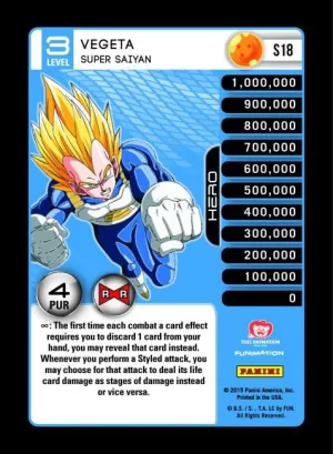 EVO-S18 Vegeta - Super Saiyan (High Tech Foil)