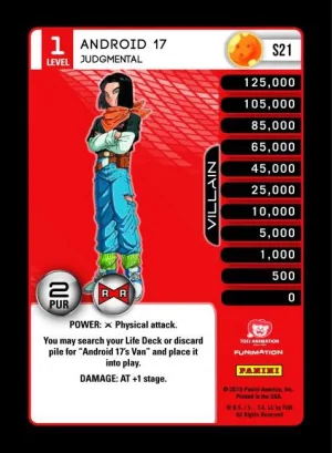 EVO-S21 Android 17 - Judgmental (High Tech Foil)
