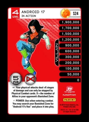 EVO-S24 Android 17 - In Action (Rainbow Foil)