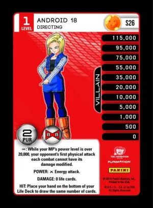 EVO-S26 Android 18 - Directing