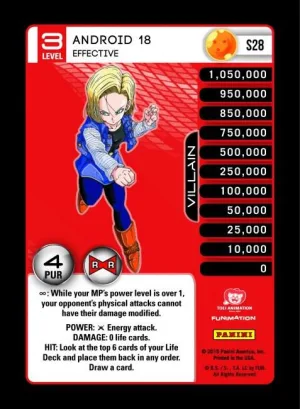 EVO-S28 Android 18 - Effective (High Tech Foil)