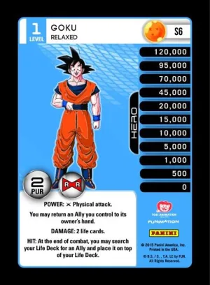 EVO-S6 Goku - Relaxed (High Tech Foil)