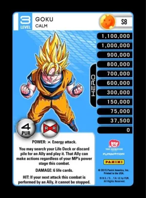 EVO-S8 Goku - Calm (High Tech Foil)