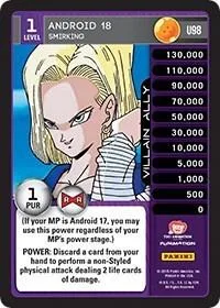 EVO-U98 Android 18 - Smirking