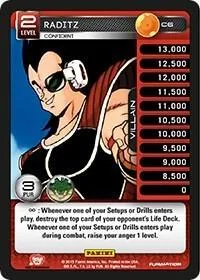 HV-C6 Raditz - Confident