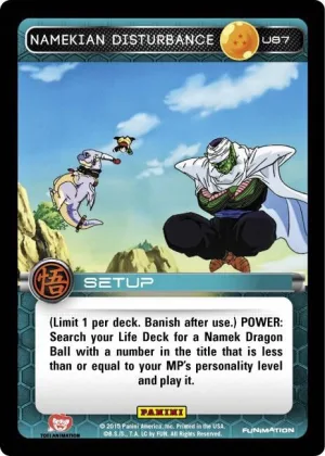 MC-U87 Namekian Disturbance