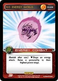 PRE-S129 Red Energy Shield
