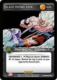 PRE-S131 Black Flying Kick