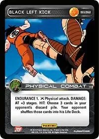 PRE-S132 Black Left Kick