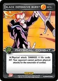 PRE-S71 Black Defensive Burst