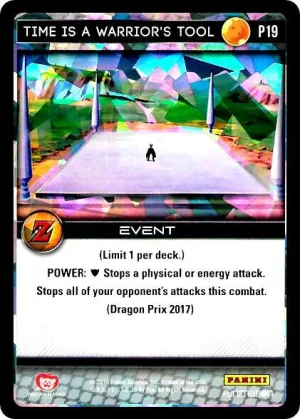 AWA-P19 Time is a Warrior's Tool