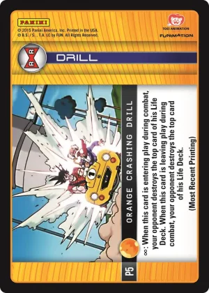 EVO-P5 Orange Crashing Drill