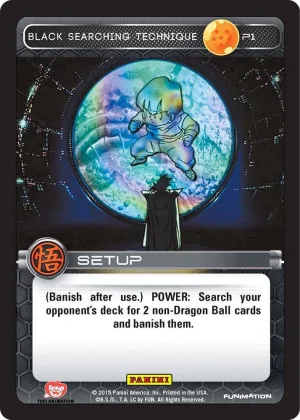 MC-P1 Black Searching Technique
