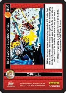 VEN-R120 Red Sword Slicing Drill
