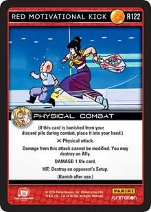 VEN-R122 Red Motivational Kick