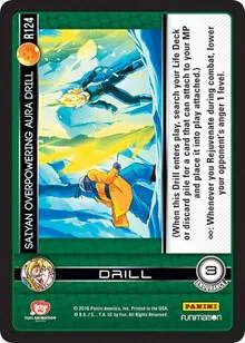 VEN-R124 Saiyan Overpowering Aura Drill