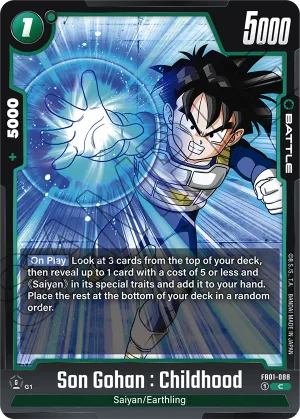 FB01-088 Son Gohan : Childhood