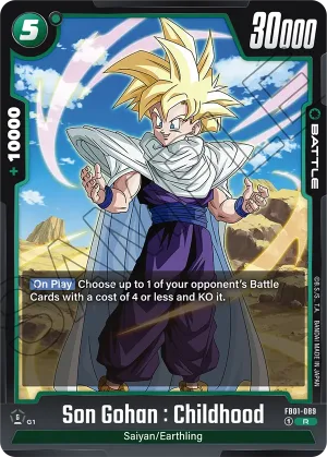 FB01-089 Son Gohan : Childhood