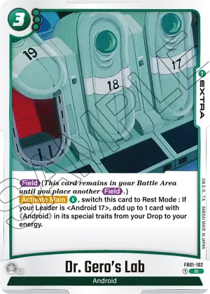 FB01-102 Dr. Gero's Lab