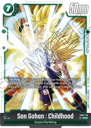 FB01-140 Son Gohan : Childhood