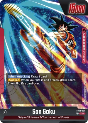 FB02-001 Son Goku (Alt art)