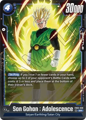 FB03-039 Son Gohan : Adolescence