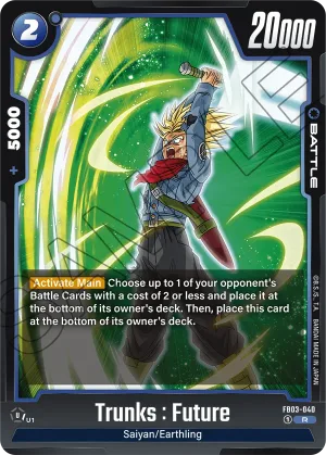 FB03-040 Trunks : Future