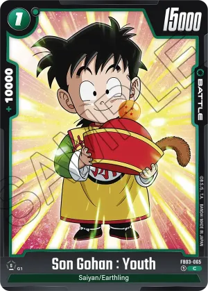 FB03-065 Son Gohan : Youth