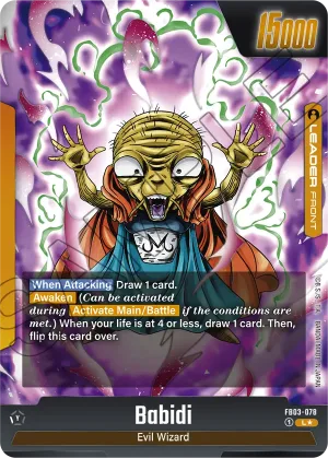 FB03-078 Babidi (Alt art)