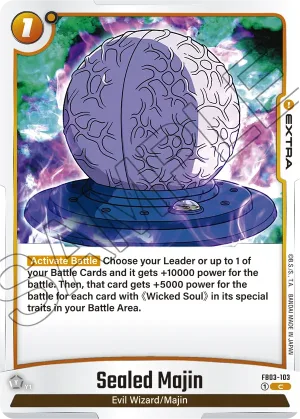 FB03-103 Sealed Majin