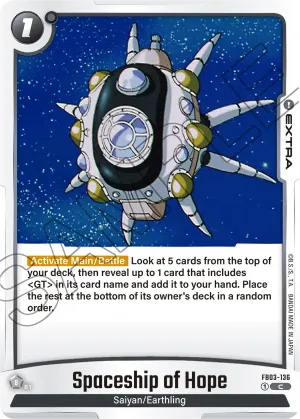 FB03-136 Spaceship of Hope