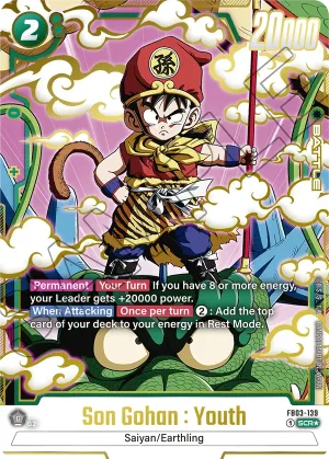 FB03-139 Son Gohan : Youth (Alt art)