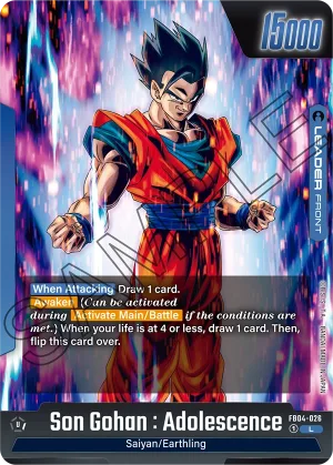 FB04-026 Son Gohan : Adolescence