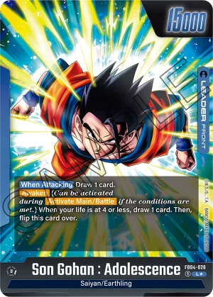 FB04-026 Son Gohan : Adolescence (Alt art)