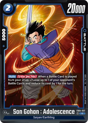 FB04-037 Son Gohan : Adolescence