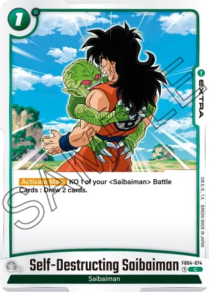 FB04-074 Self-Destructing Saibaiman