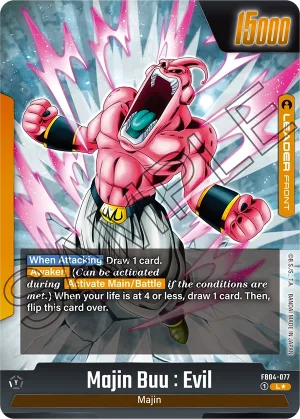 FB04-077 Majin Buu : Evil (Alt art)