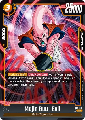 FB04-093 Majin Buu : Evil