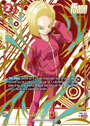 FB01-014 Android 18 (Alt art)