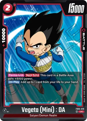 FB05-018 Vegeta (Mini) : DA