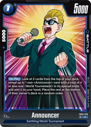 FB06-026 Announcer