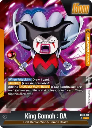 FB06-071 King Gomah : DA (Alt art)