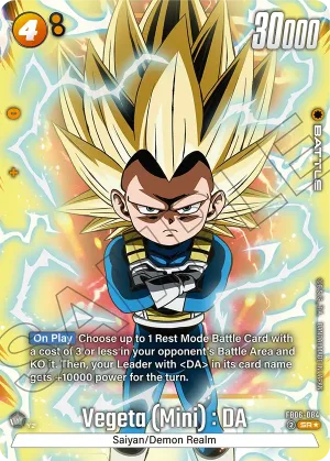 FB06-084 Vegeta (Mini) : DA (Alt art)