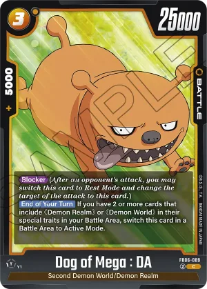 FB06-089 Dog of Mega : DA