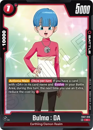 FB07-018 Bulma : DA