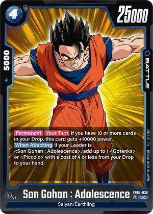 FB07-036 Son Gohan : Adolescence