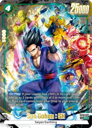 FB07-058 Son Gohan : SH (Alt art)